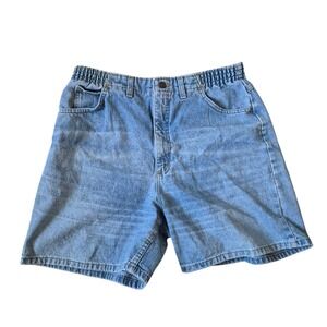 VTG Lee Rider Men's Shorts 1889 Size 30 Blue Denim 90s Y2K